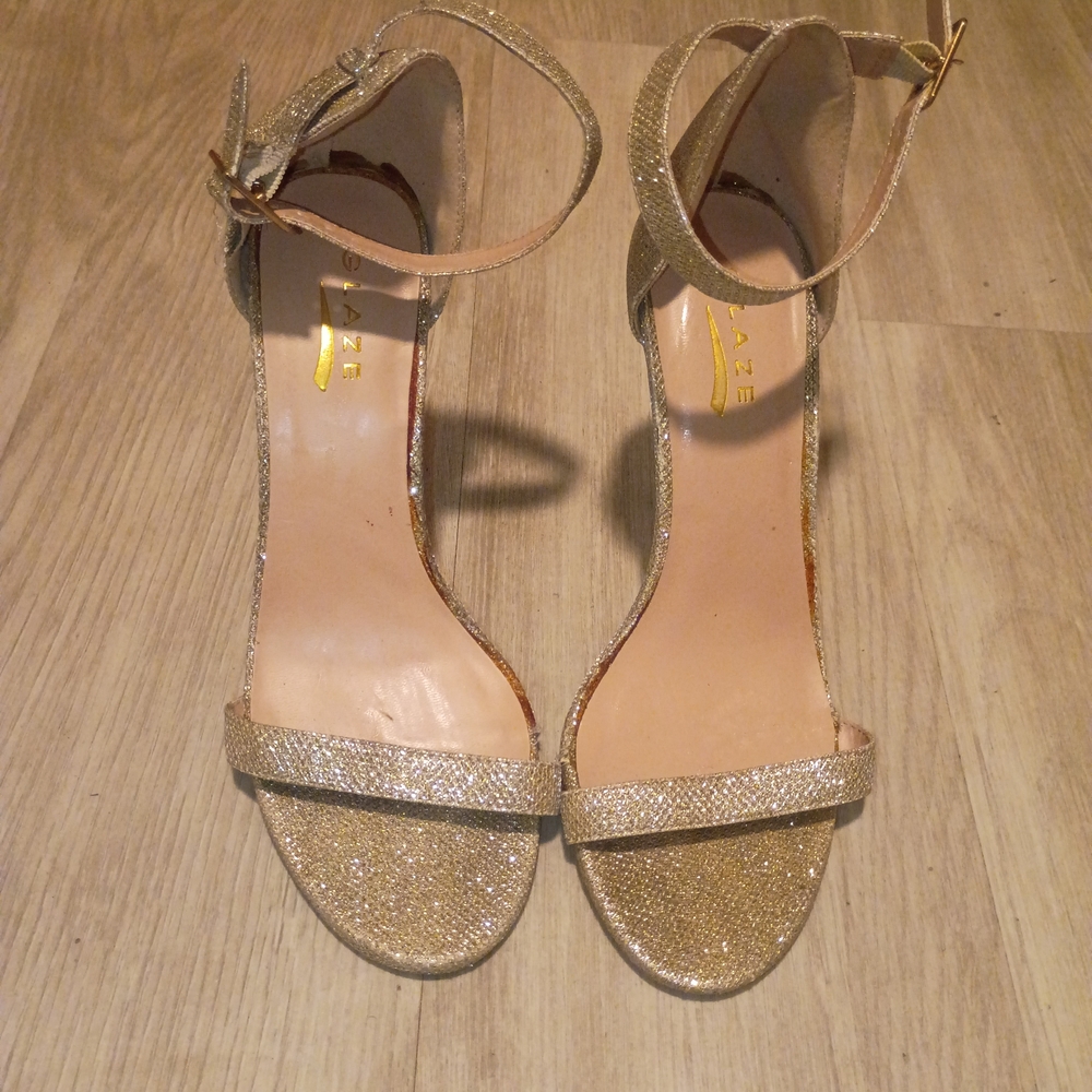 Glaze Charlie Gladiator Ankle Sandal Heels